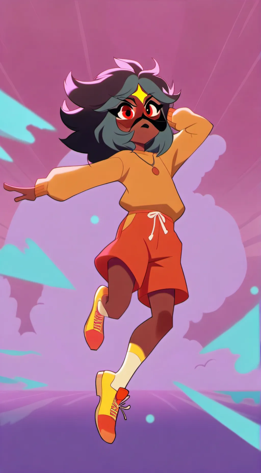 ai character: mha x helluva borr background