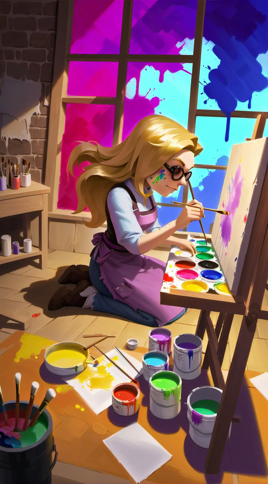 ai character: Fpe background