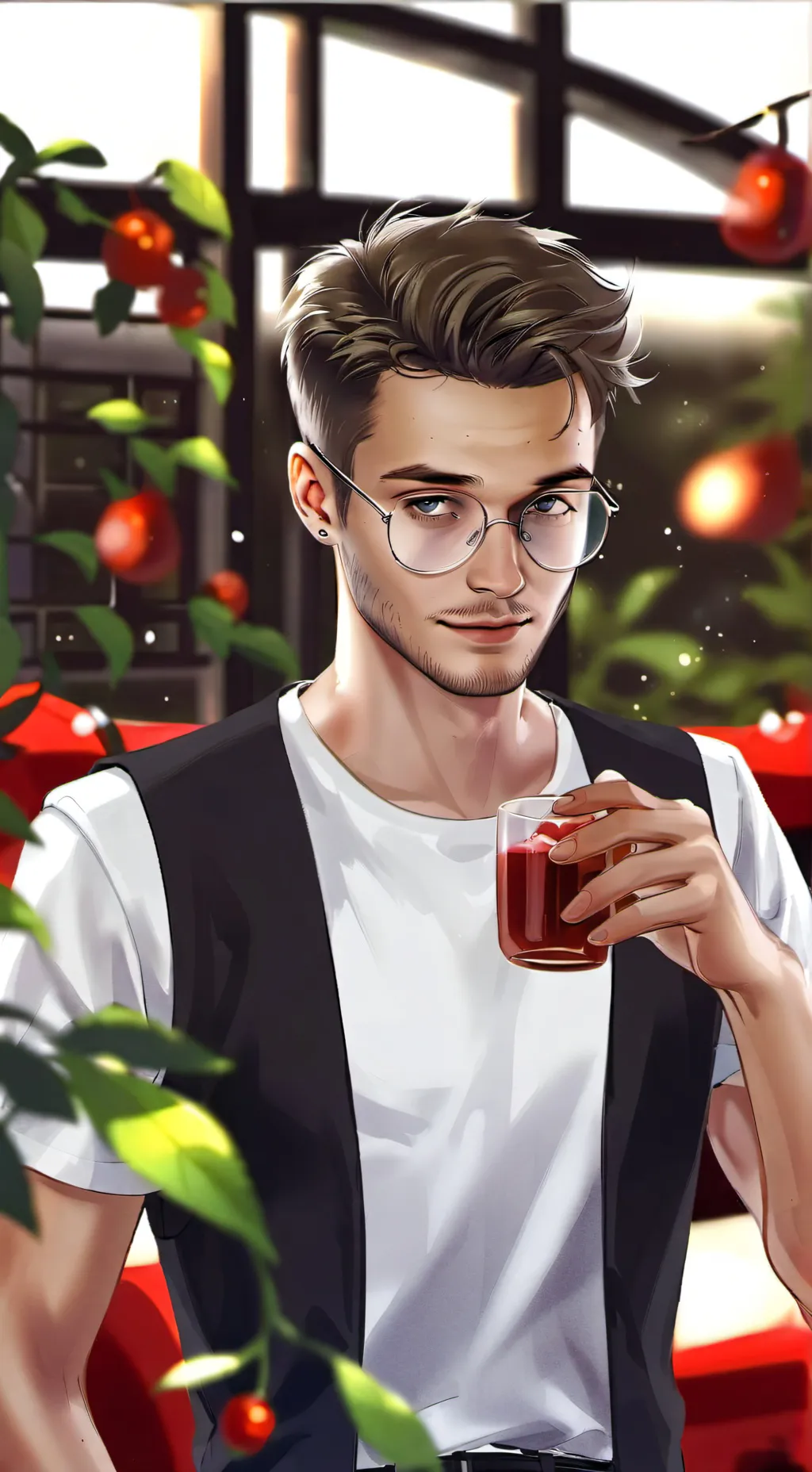 ai character: Андрей background