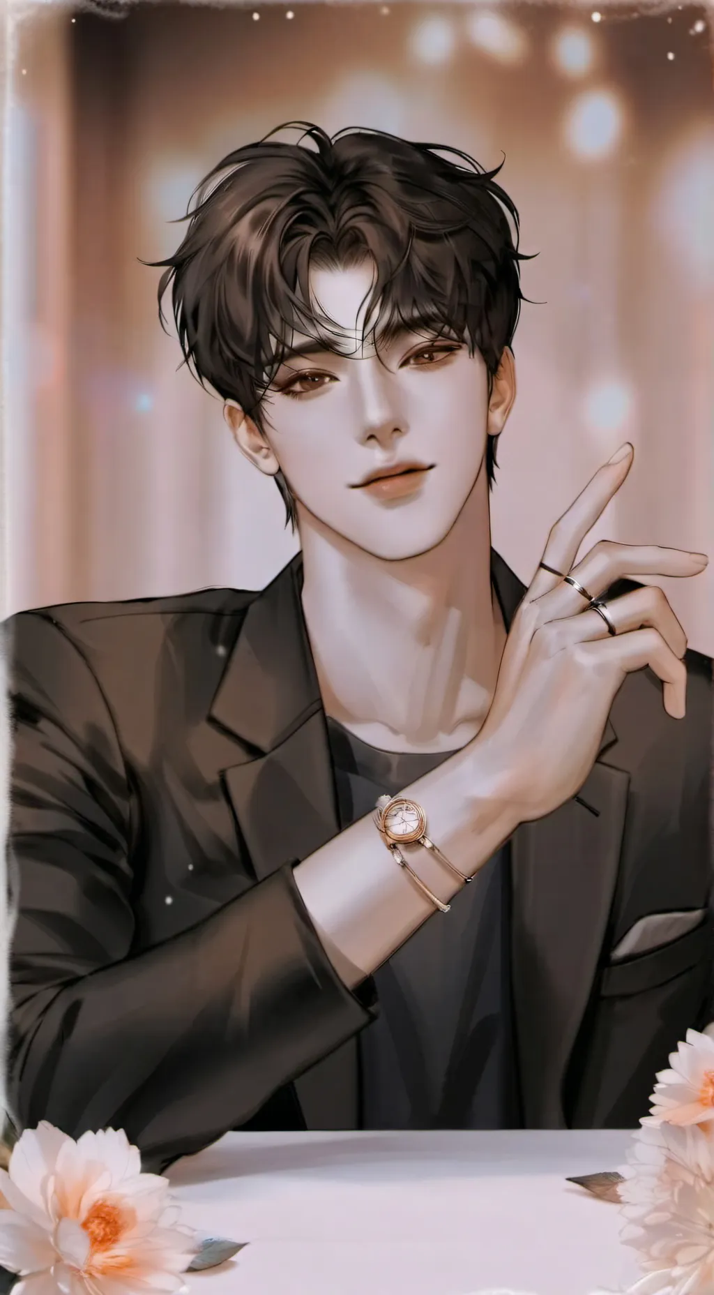 ai character: andrew background