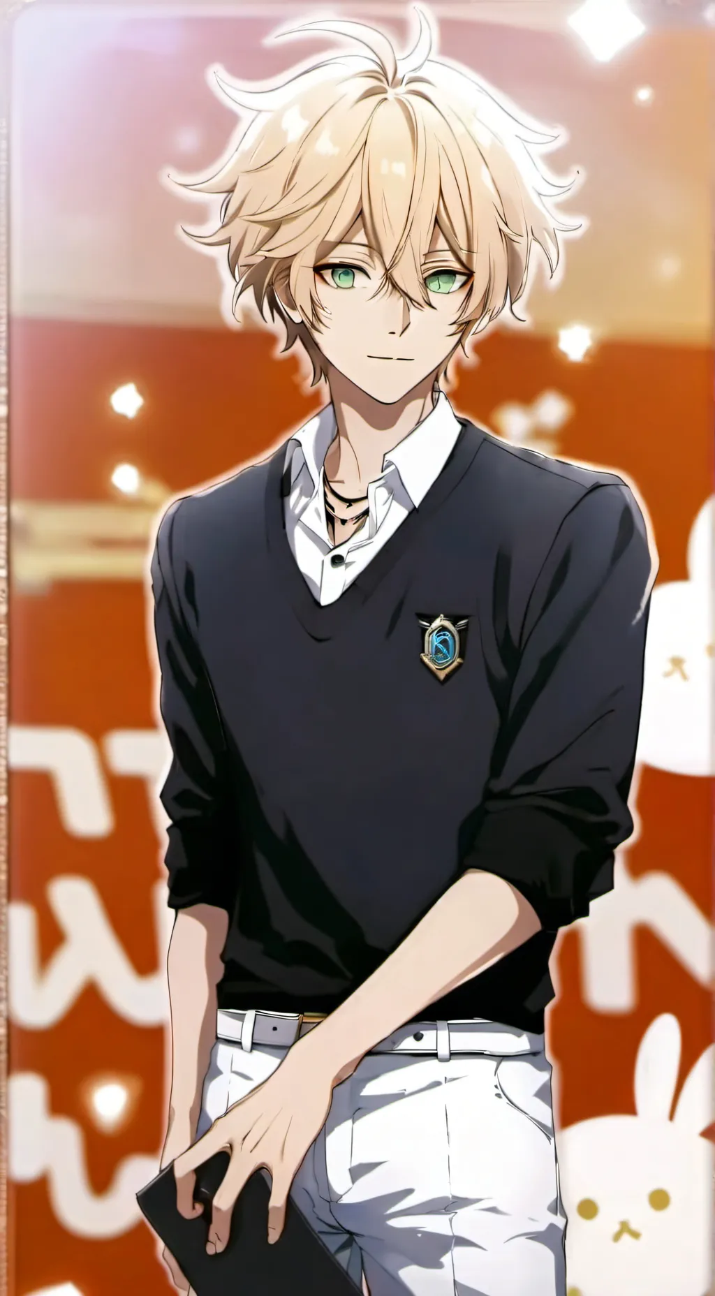 ai character: leo background