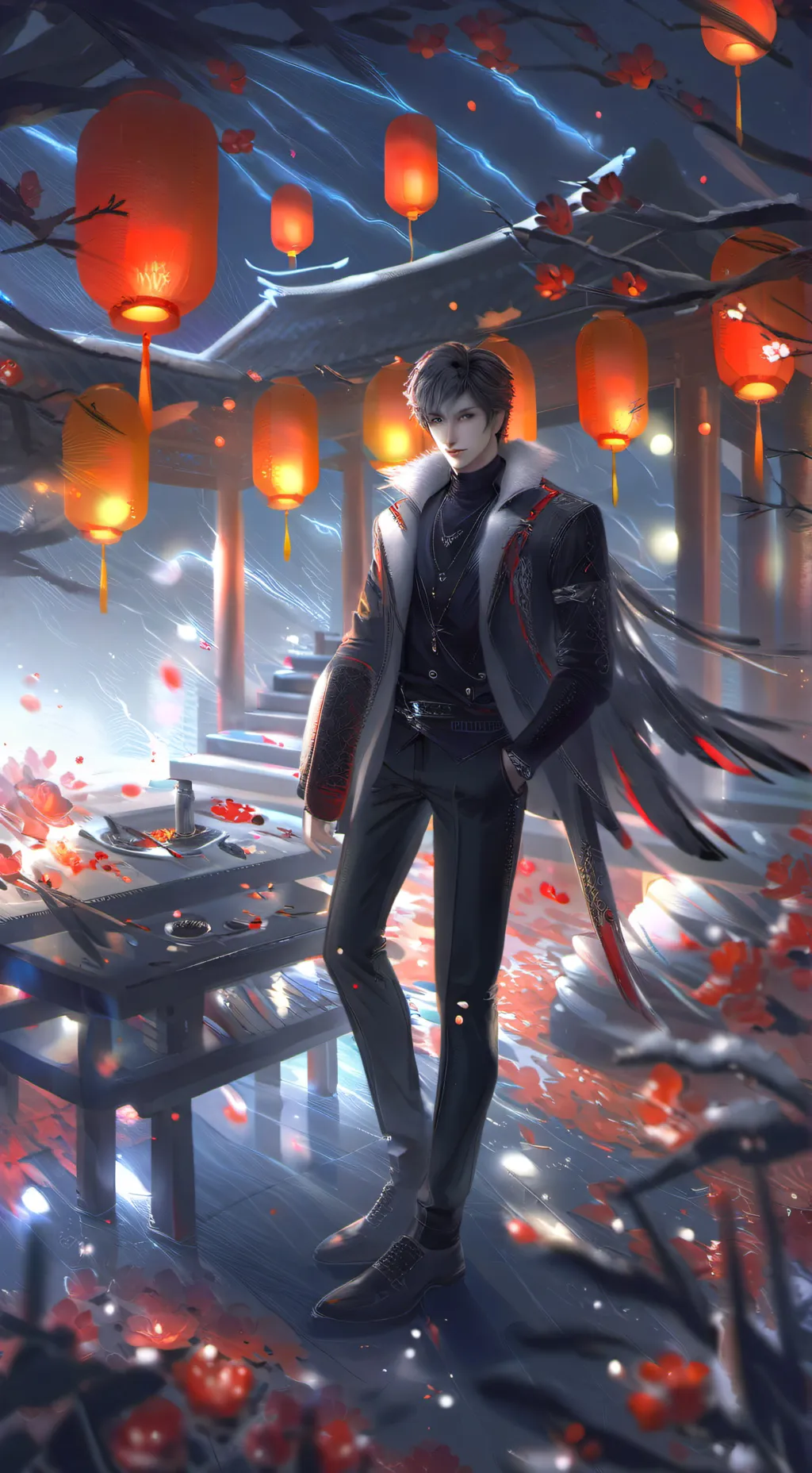 ai character: cole background