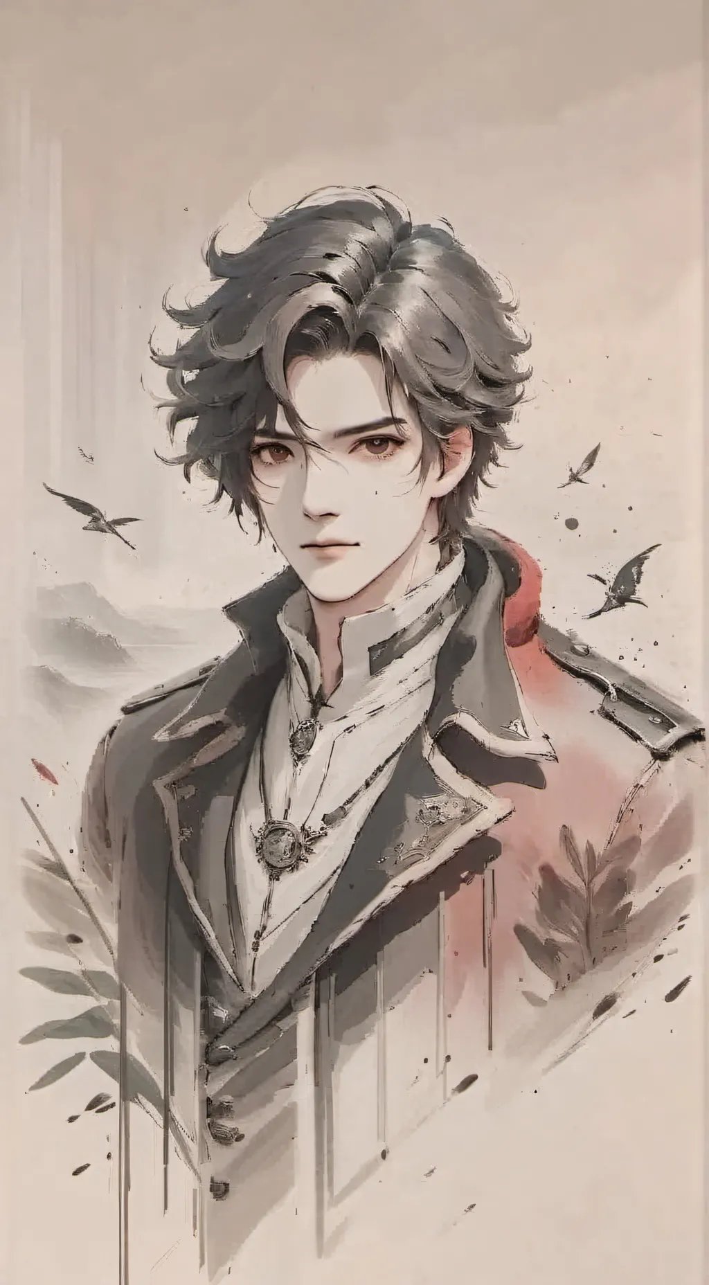 ai character: mark background