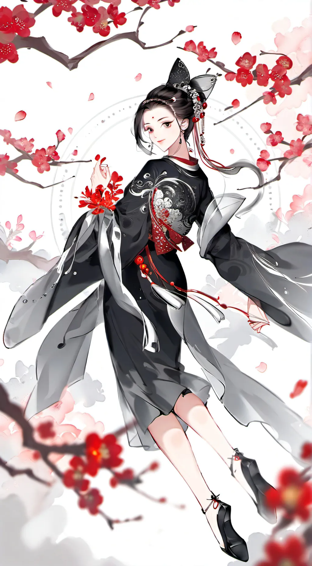 ai character: Haruka Tendo background