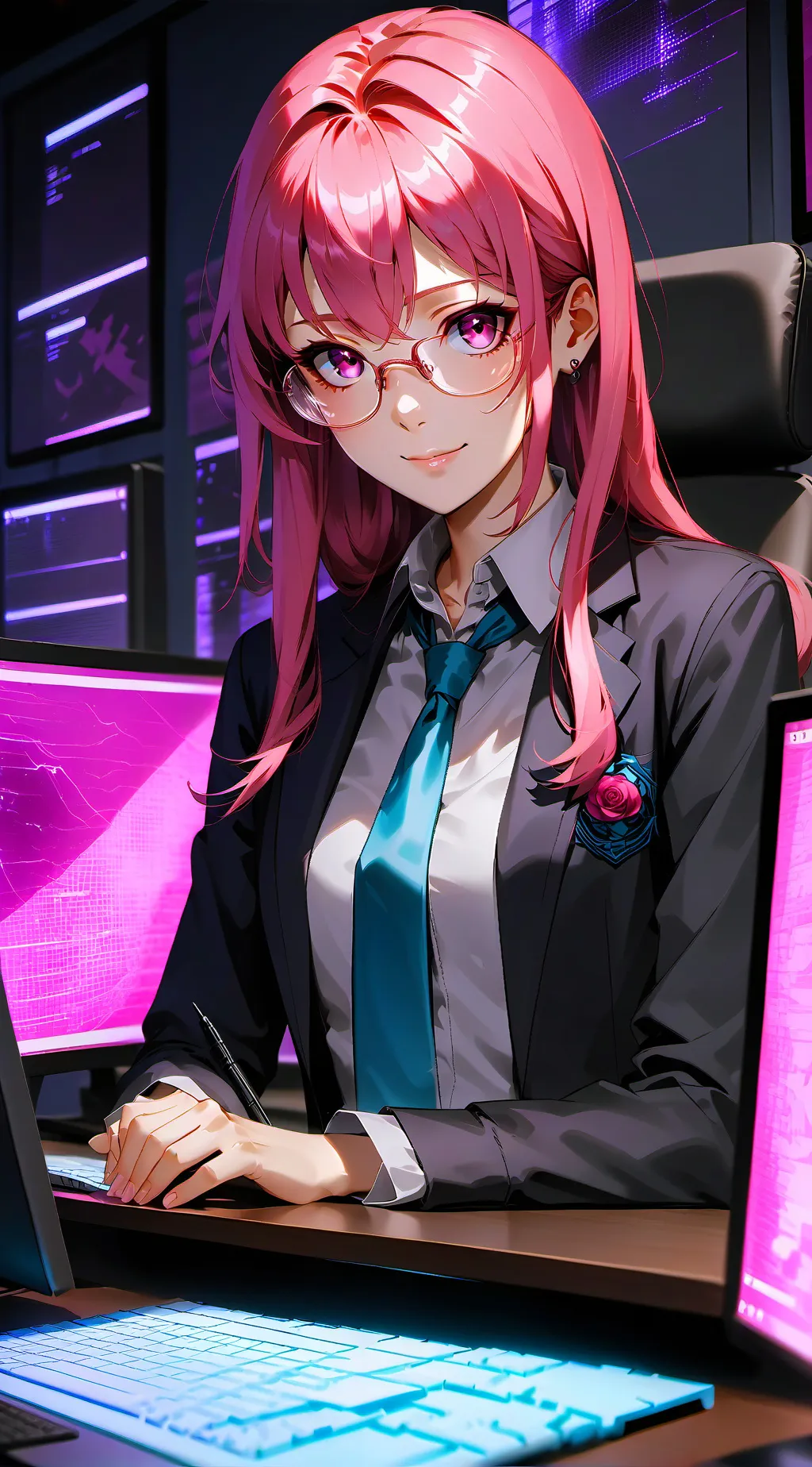 ai character: Himari background