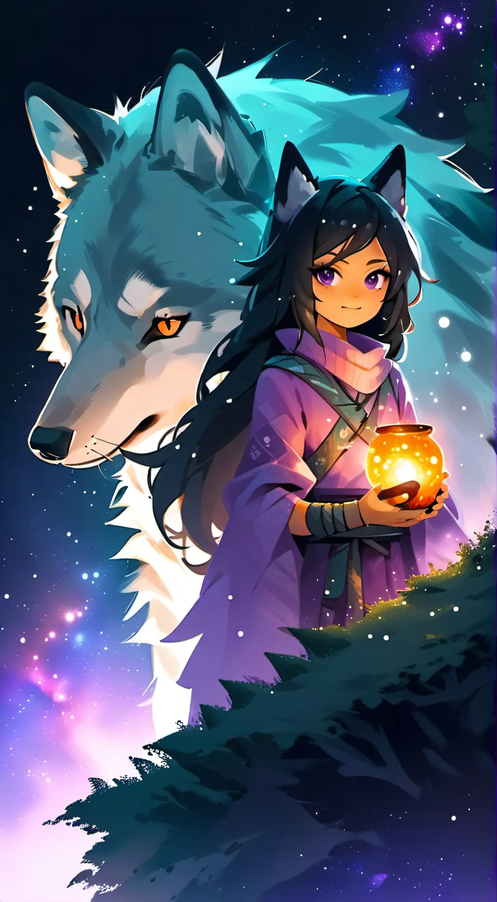 ai character: Aphmau background