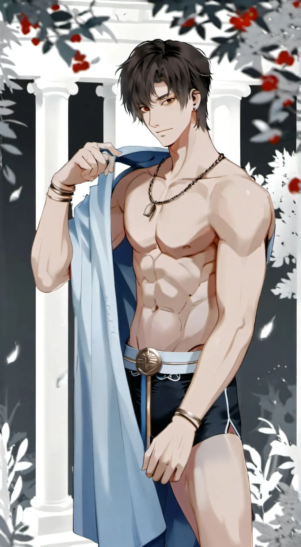 ai character: Lucas  background