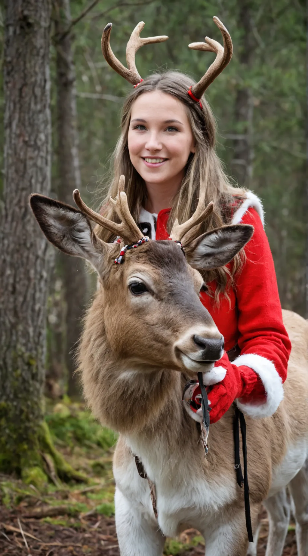 ai character: Noelle Kringle background