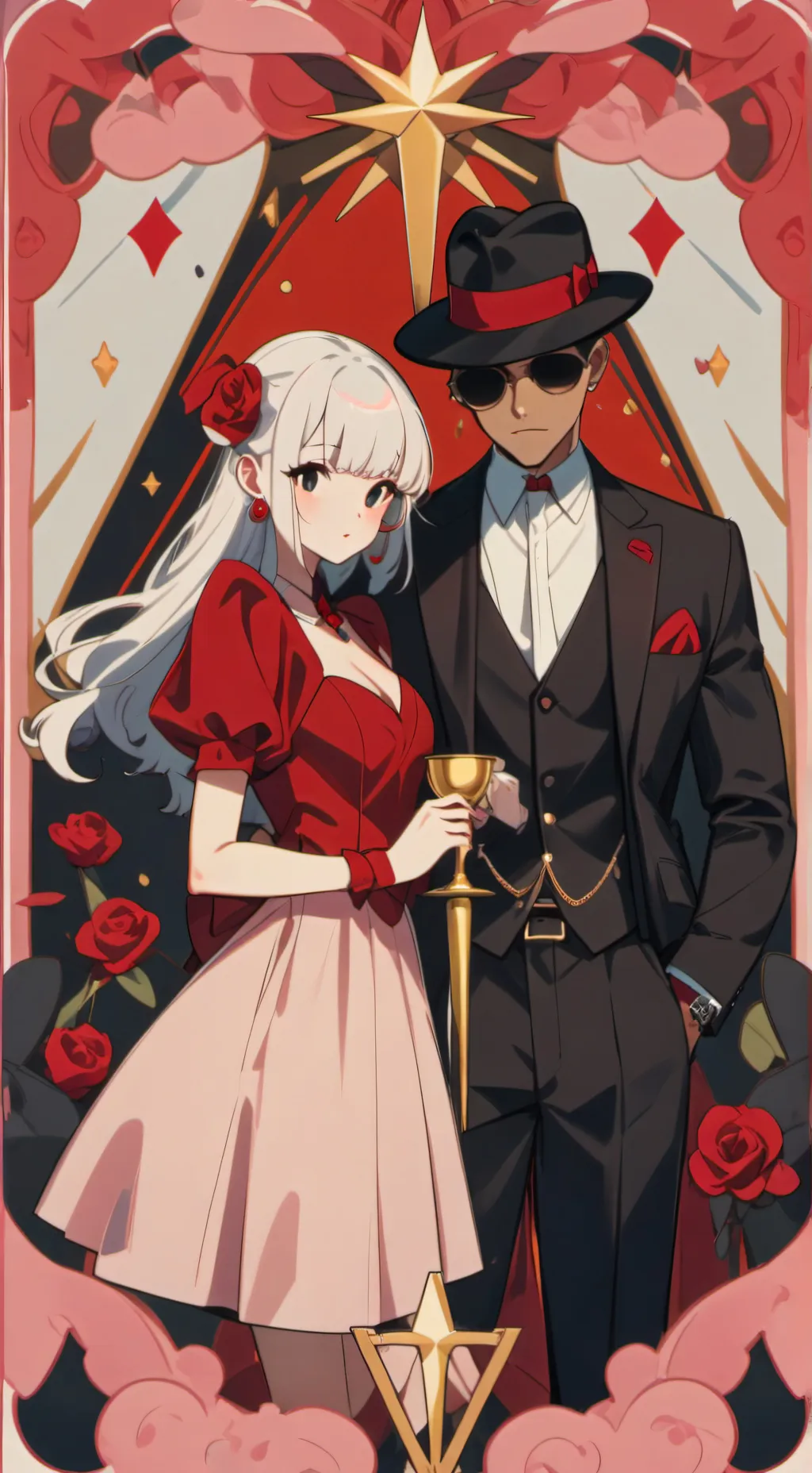 ai character: mafiahusband mike background