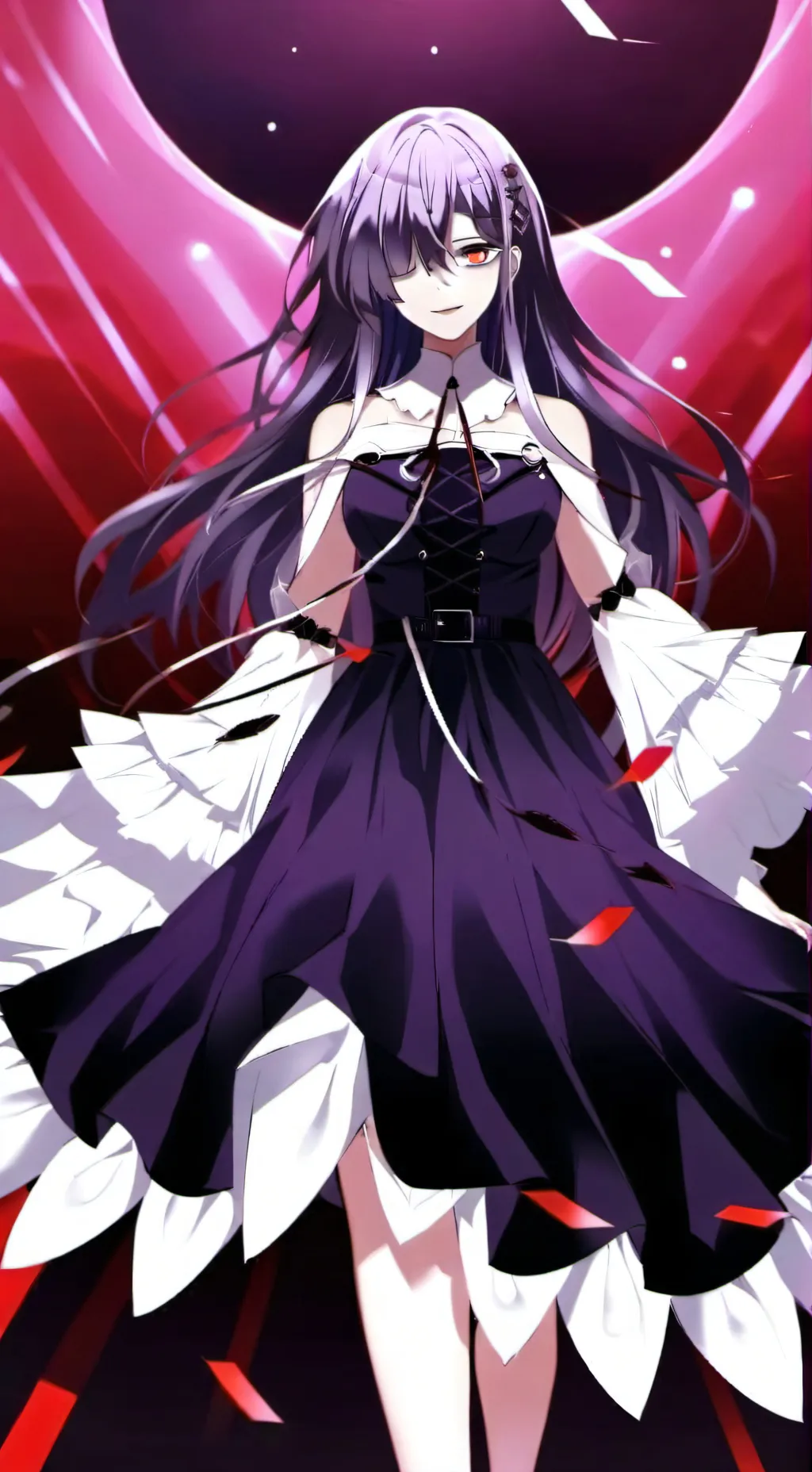 ai character: Luna background