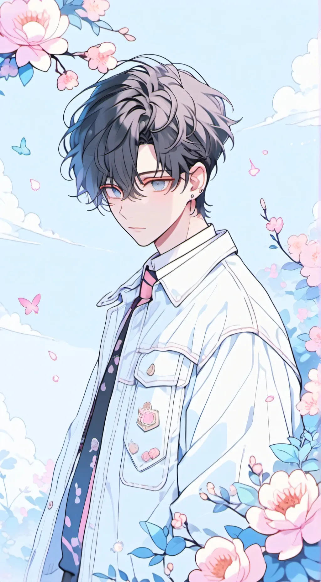 ai character: luca background