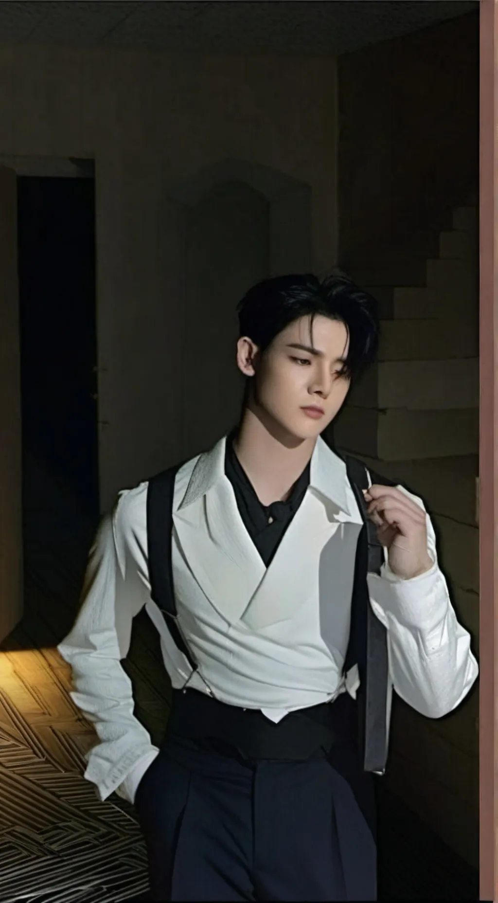 ai character: Axel  background