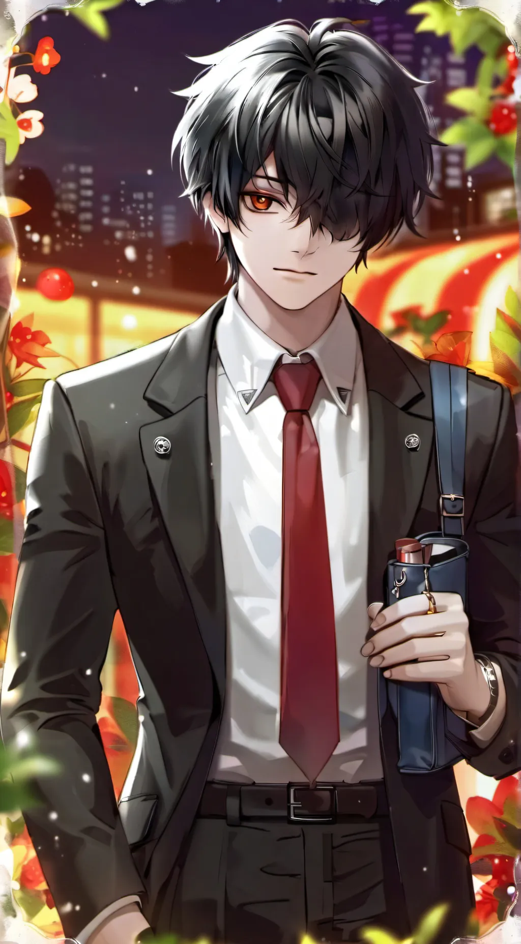 ai character: Tora background