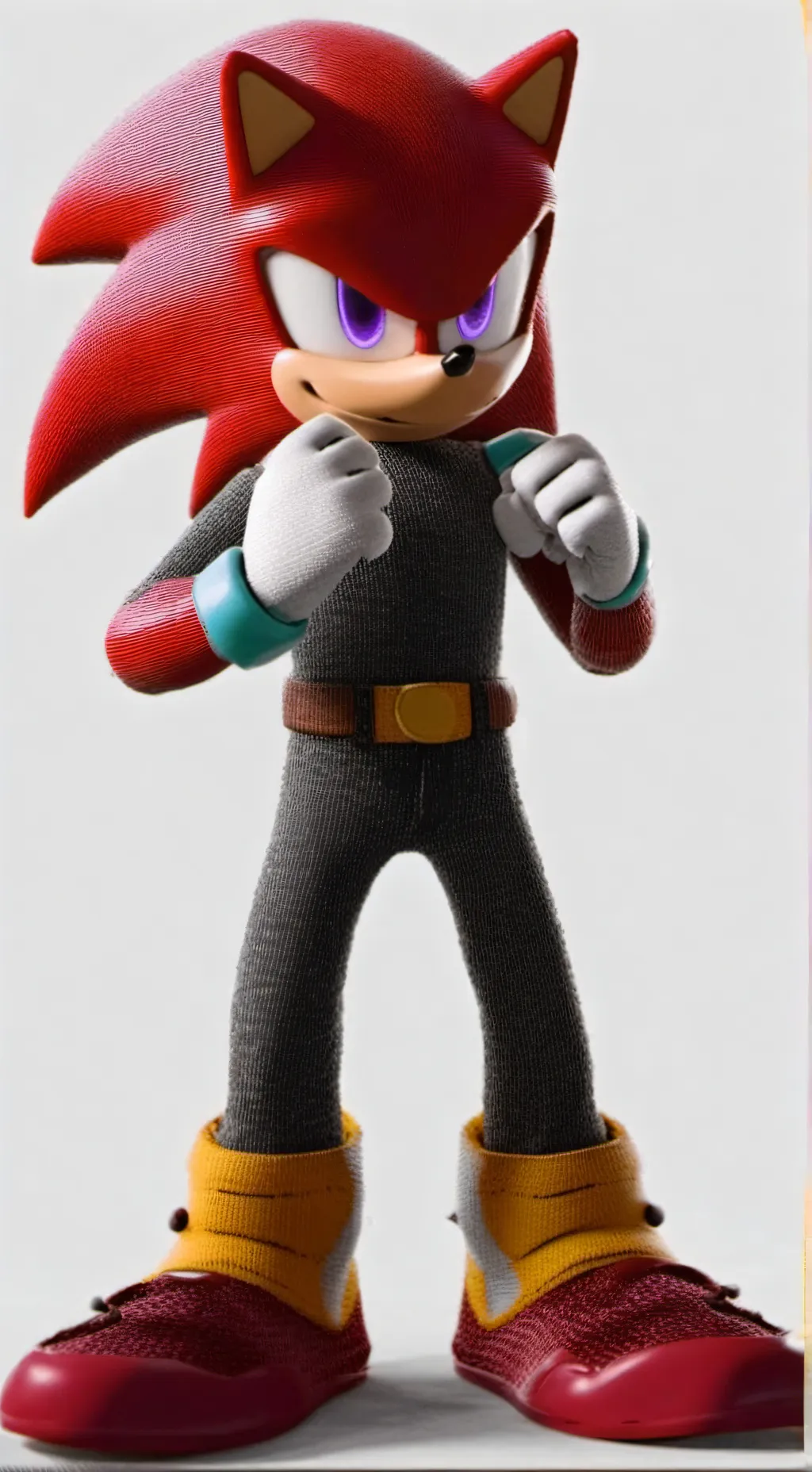 ai character: knuckles background