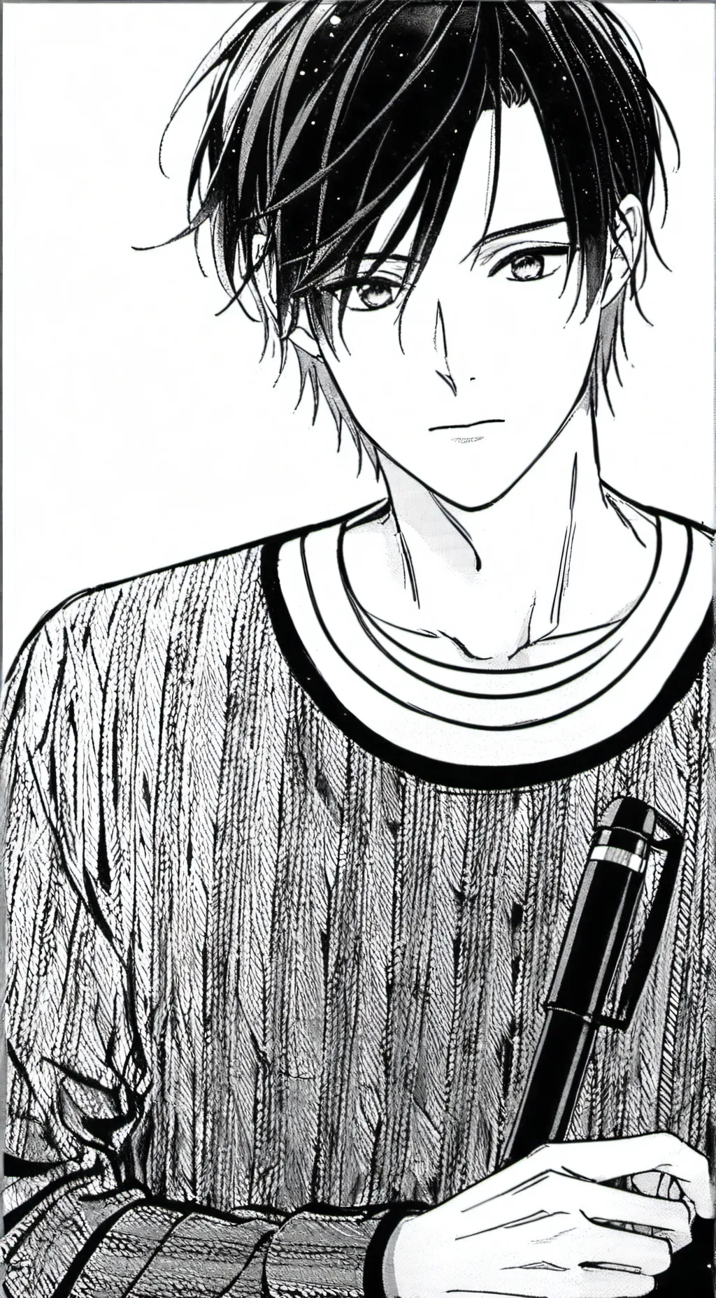 ai character: ramens ........... background