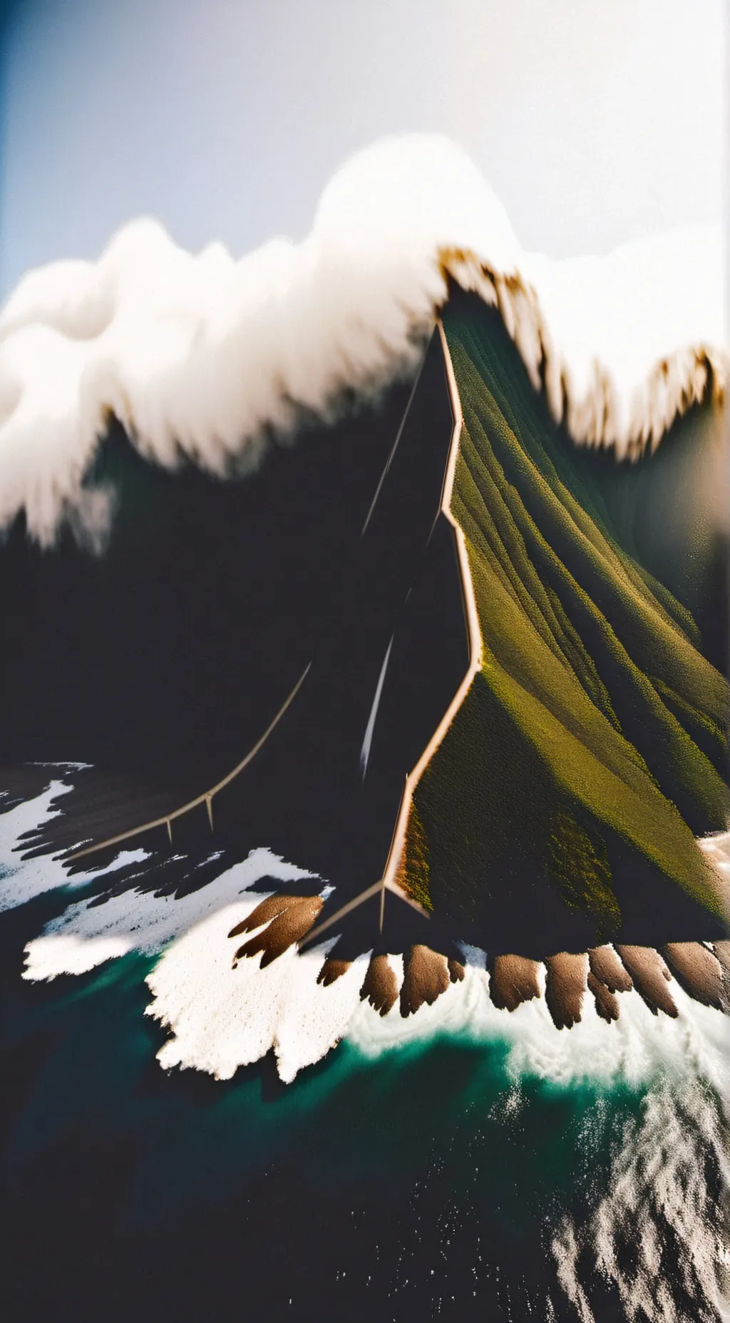 ai character: THE FOG IS COMING. background