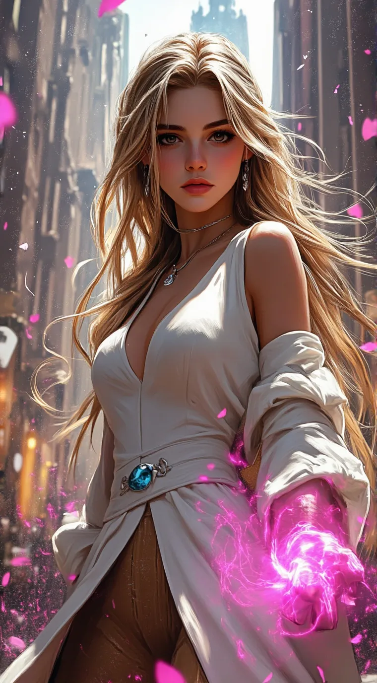 ai character: Olivia background