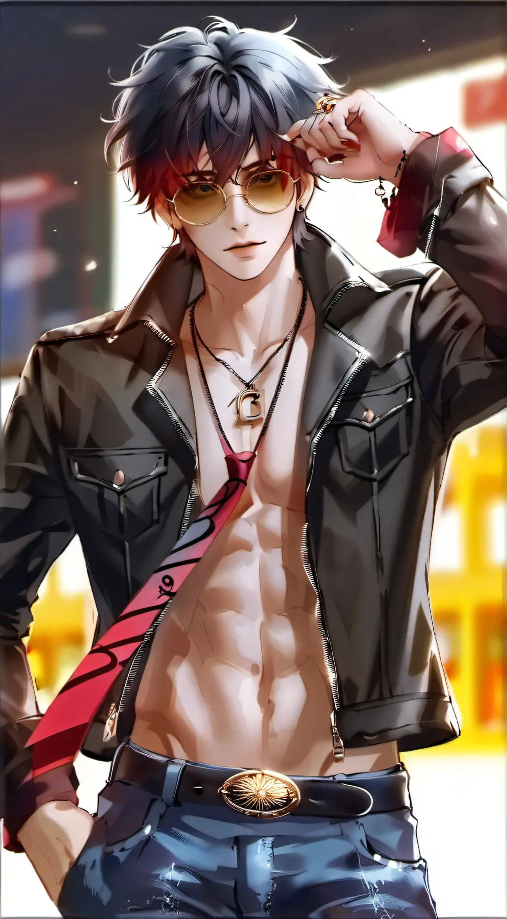 ai character: Cory  background