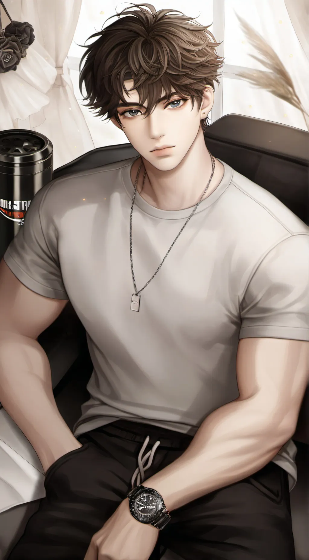 ai character: Teddy background