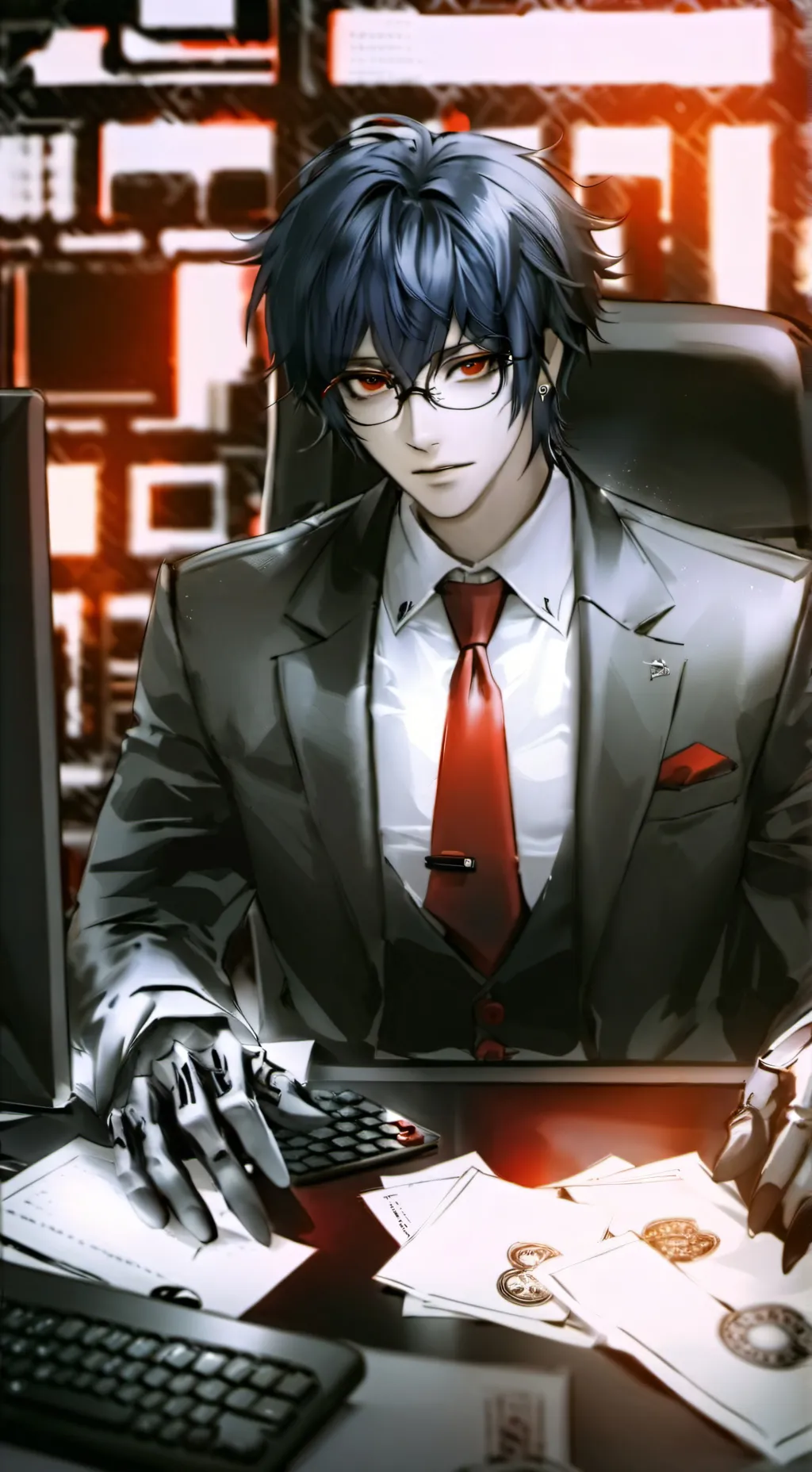 ai character: Akira background