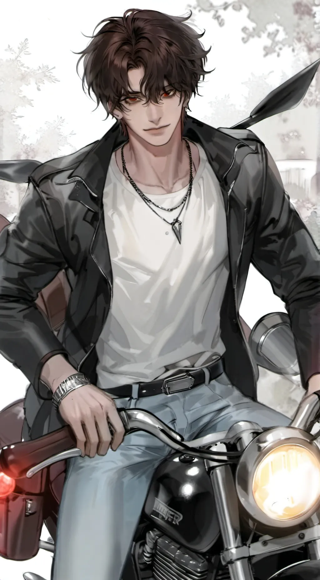 ai character: Coy  background