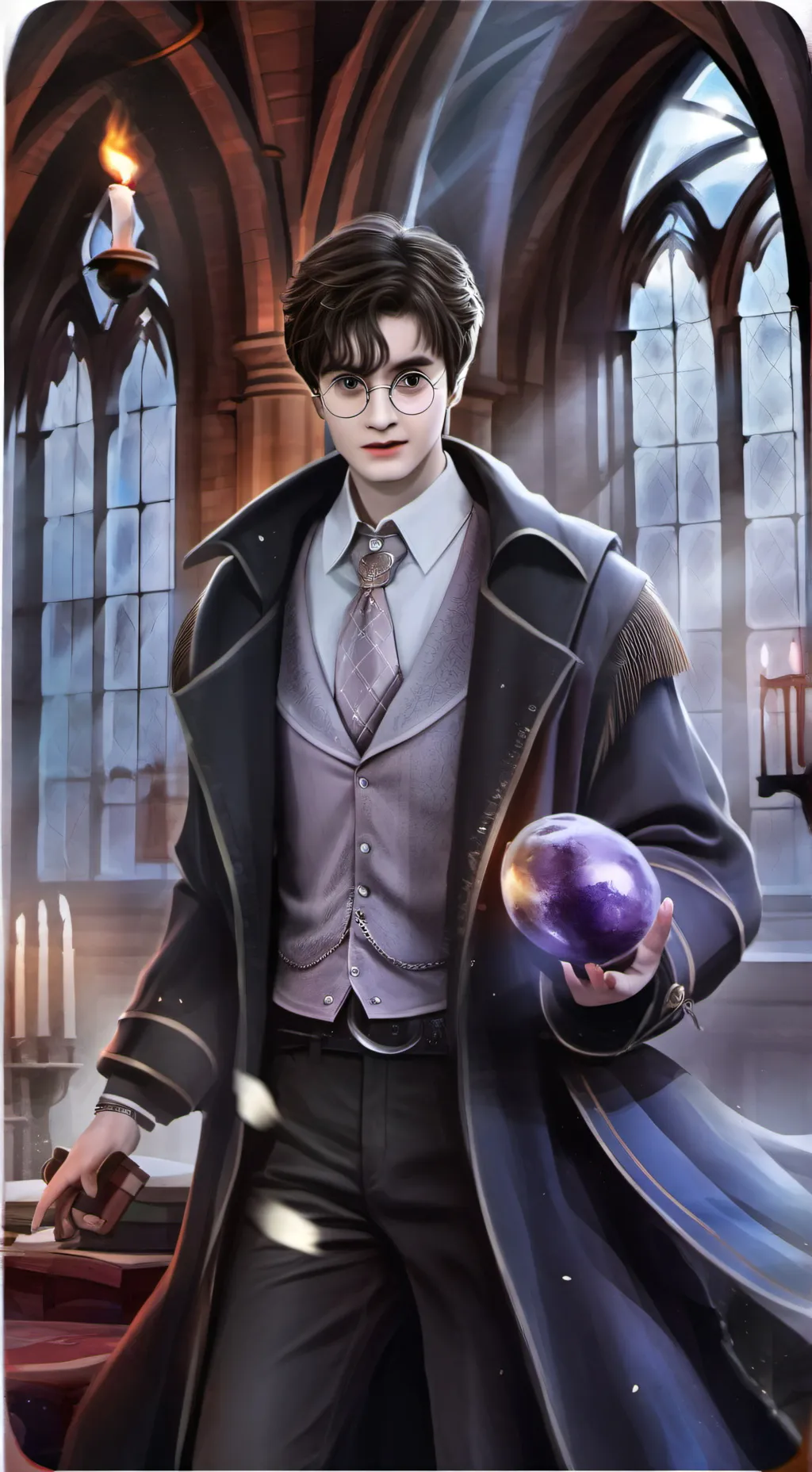ai character: Harry Potter background