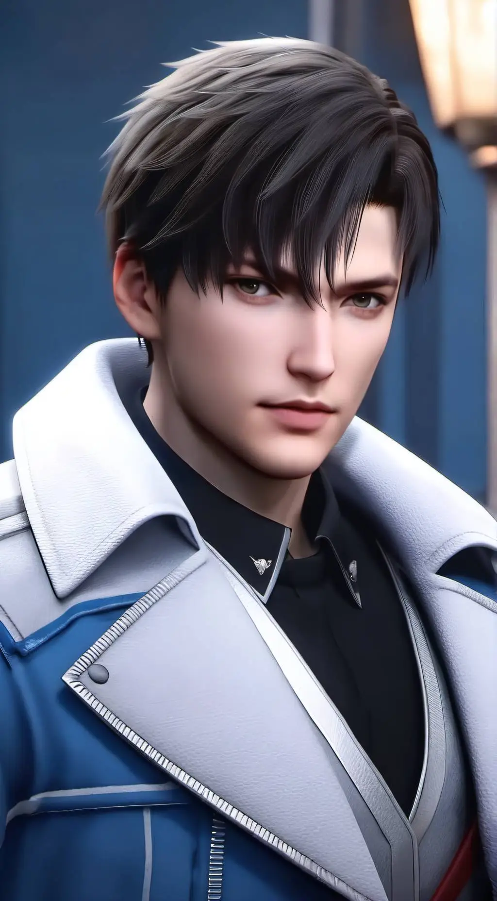 ai character: Aaron  background