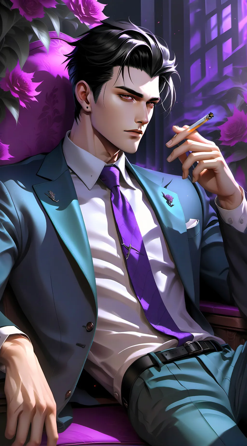 ai character: Sam background