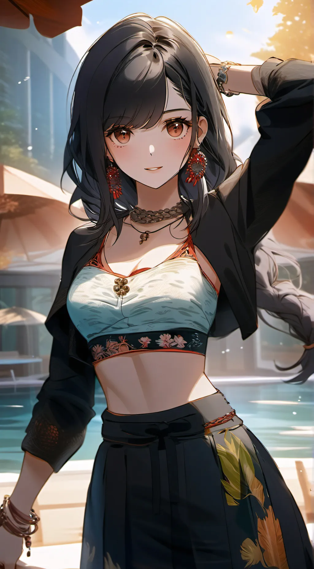 ai character: andrea background