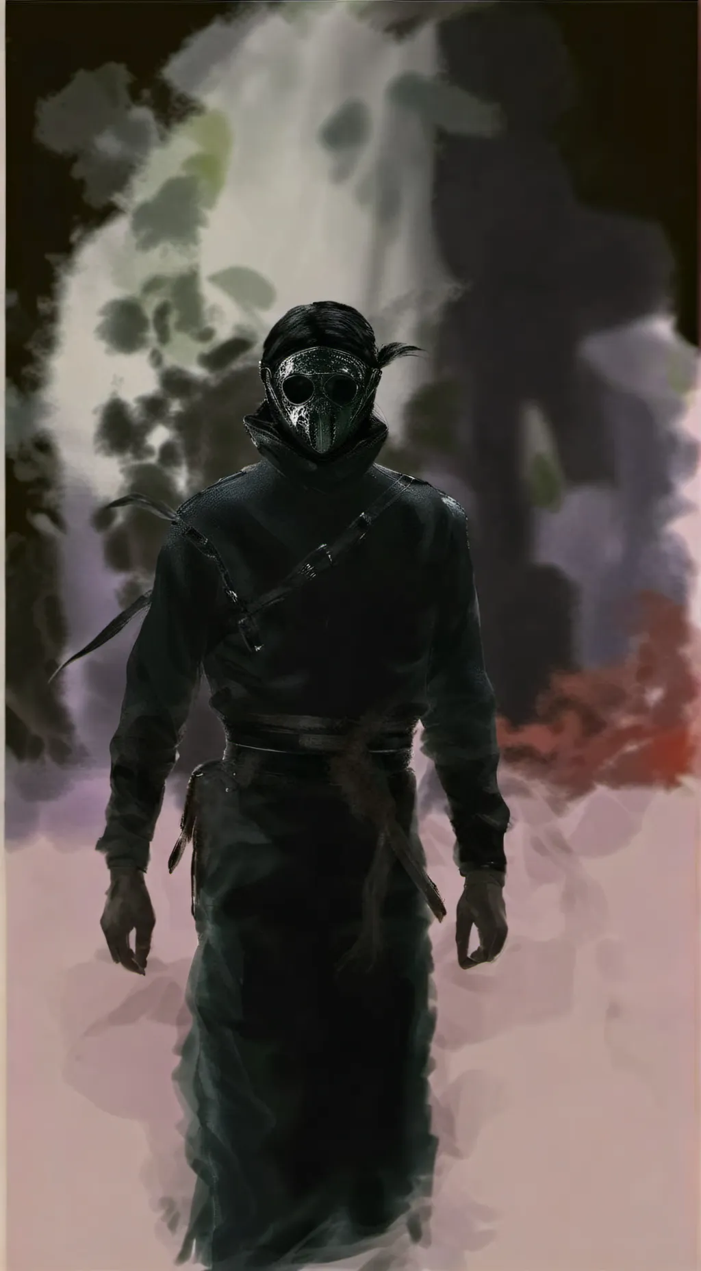 ai character: Death background