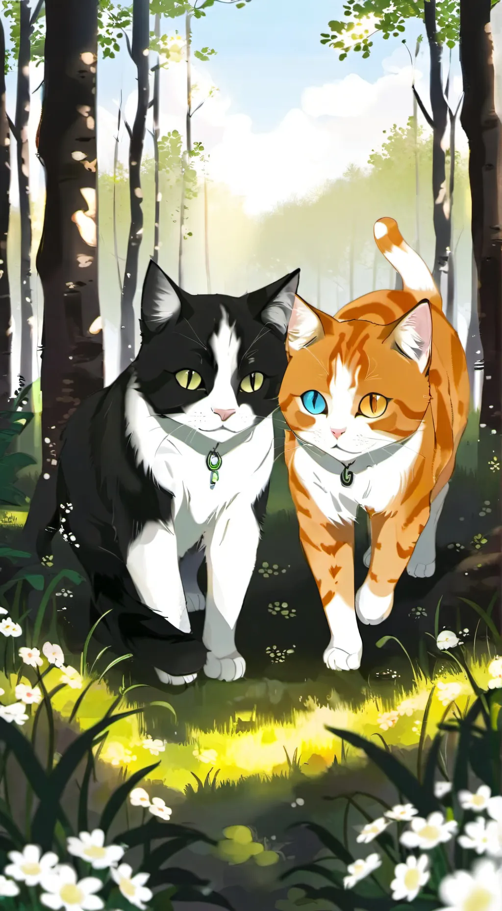 ai character: Fireheart background