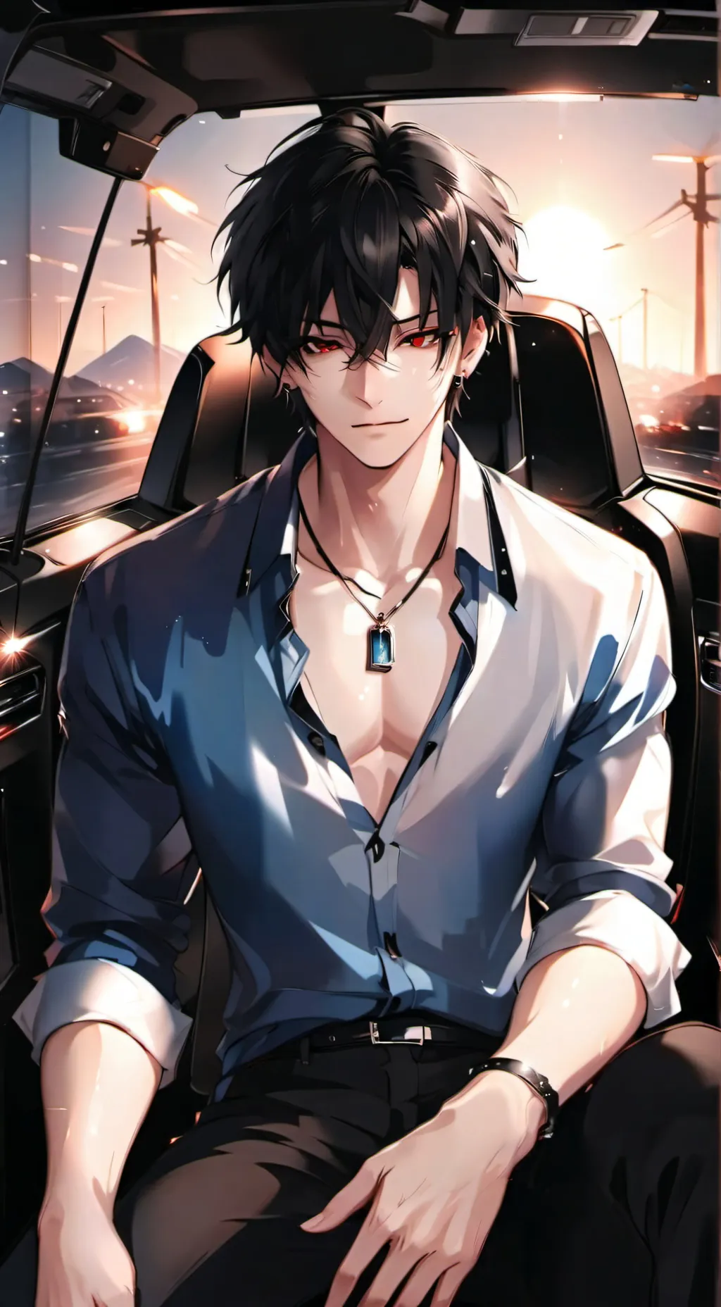 ai character: Gohan background