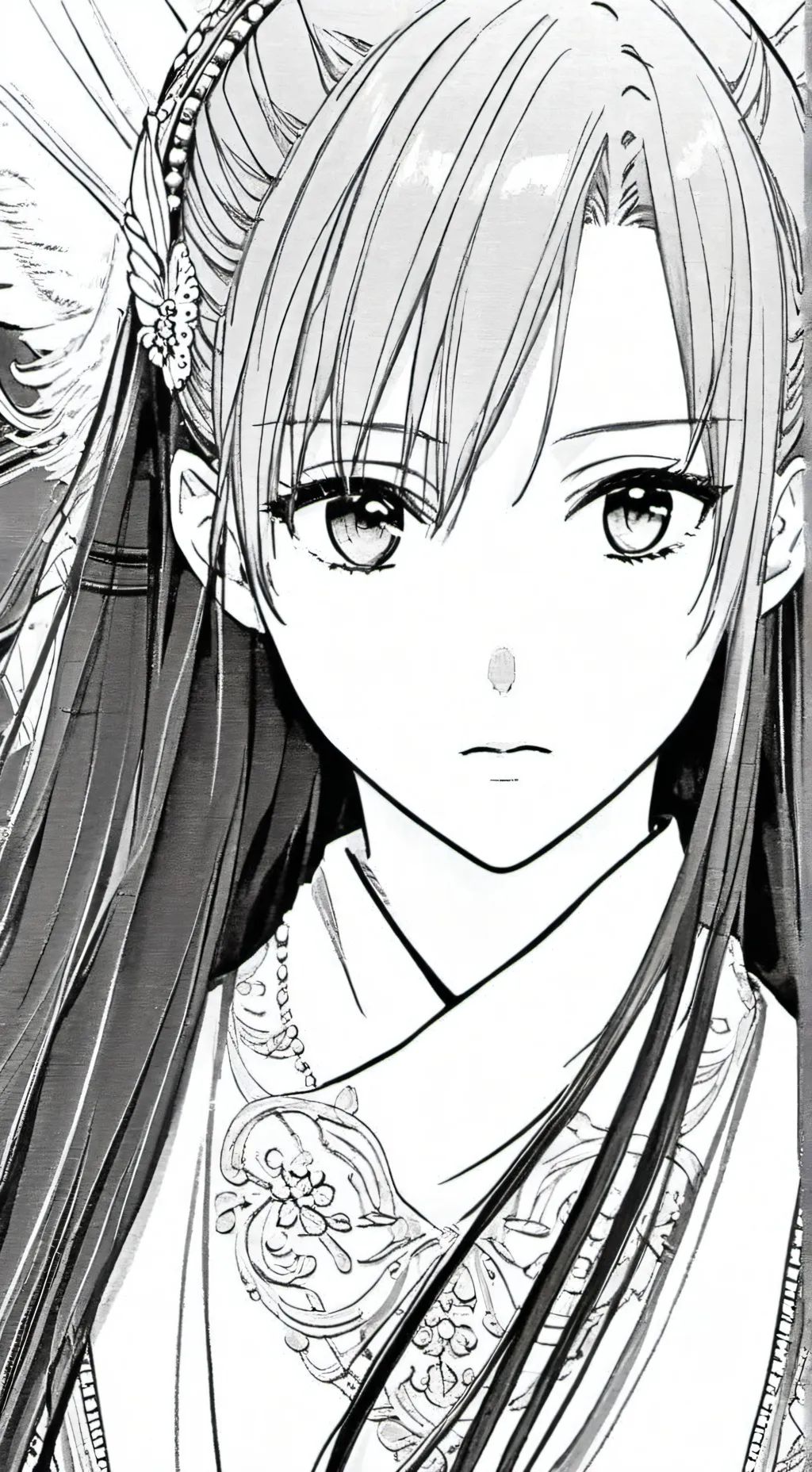 ai character: Saori Gojo  background