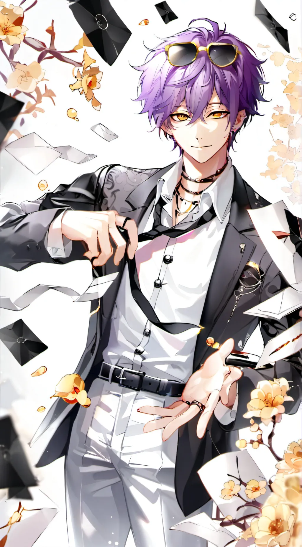 ai character: hunter (for leo) background