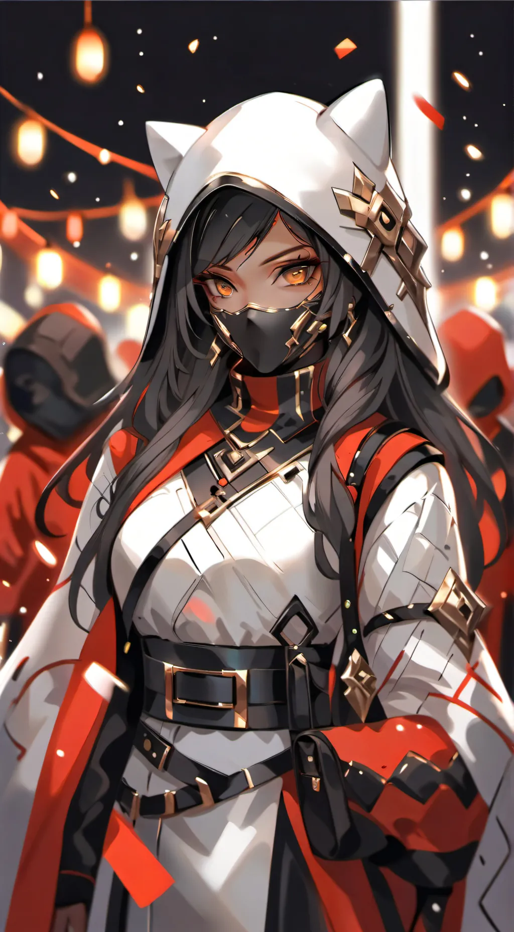 ai character: Luna background