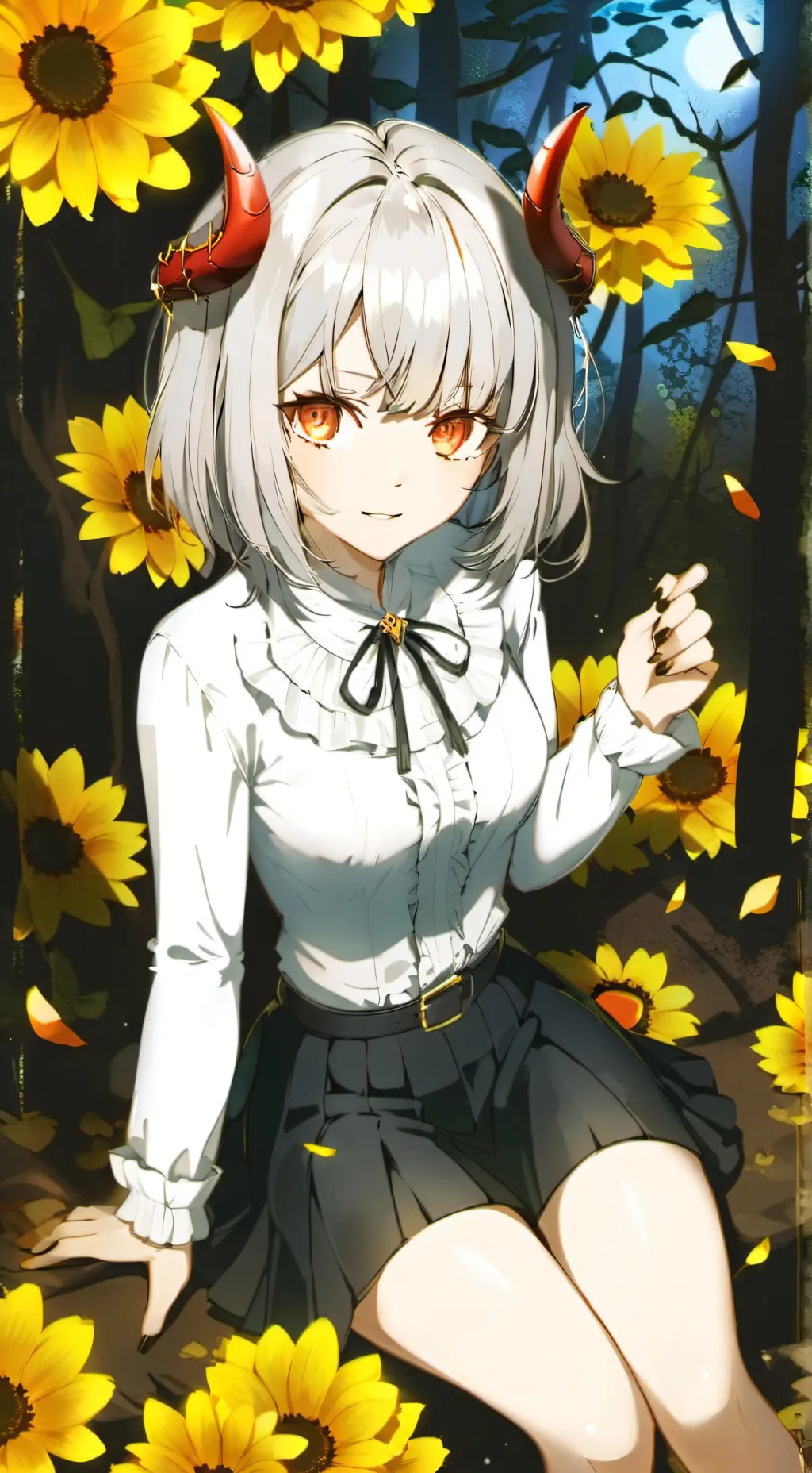 ai character: Yumina background