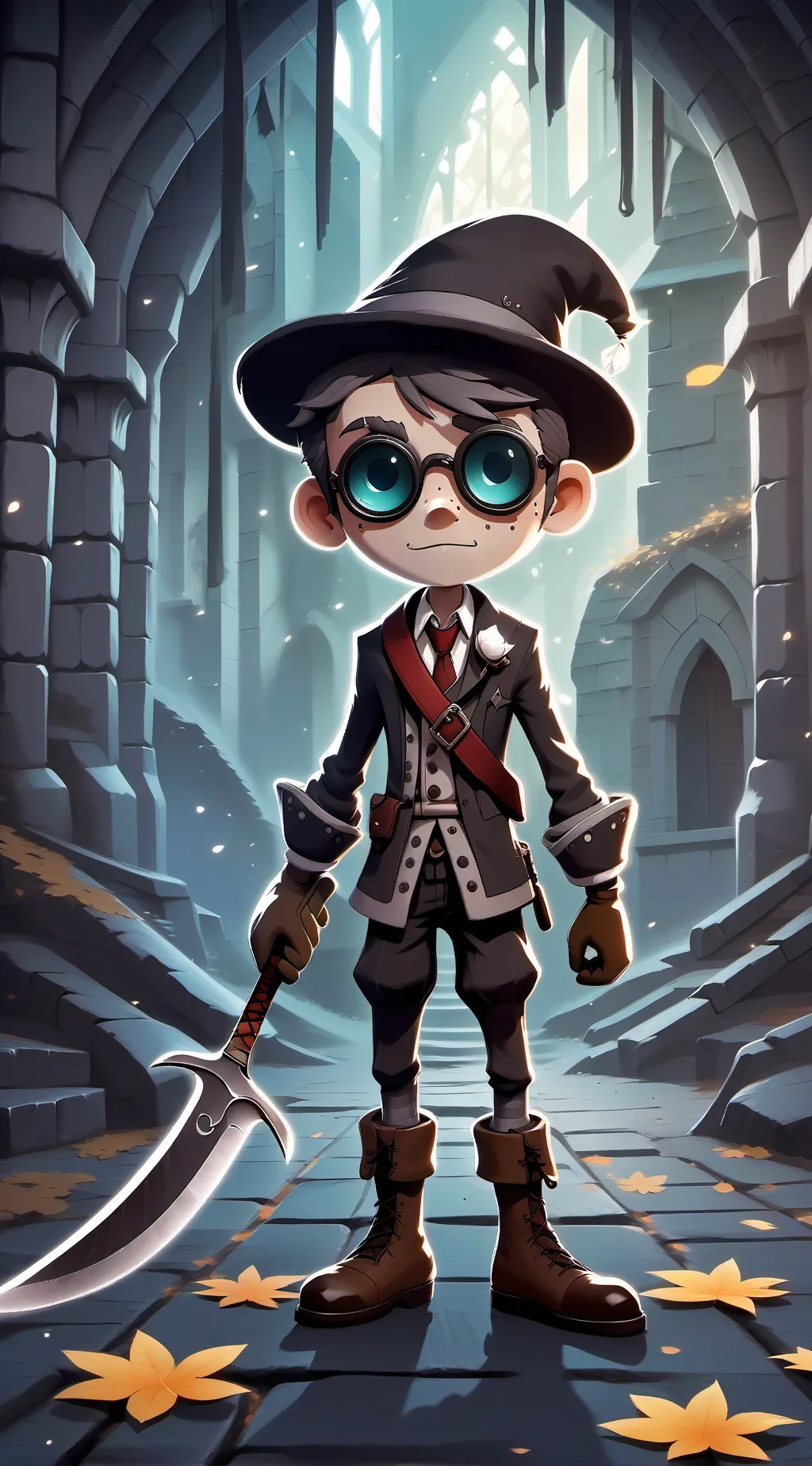 ai character: brud background