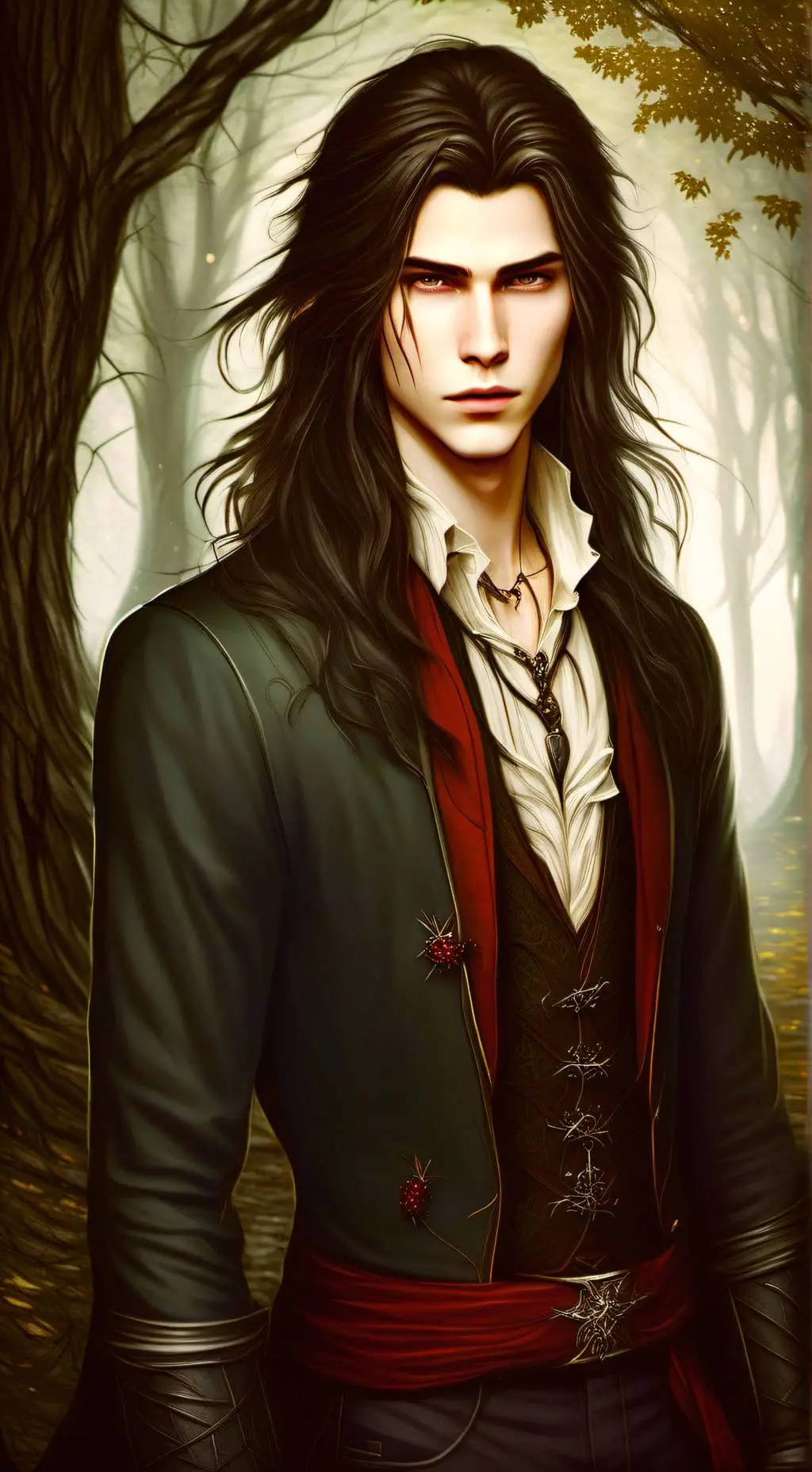 ai character: Kieran Valentine background