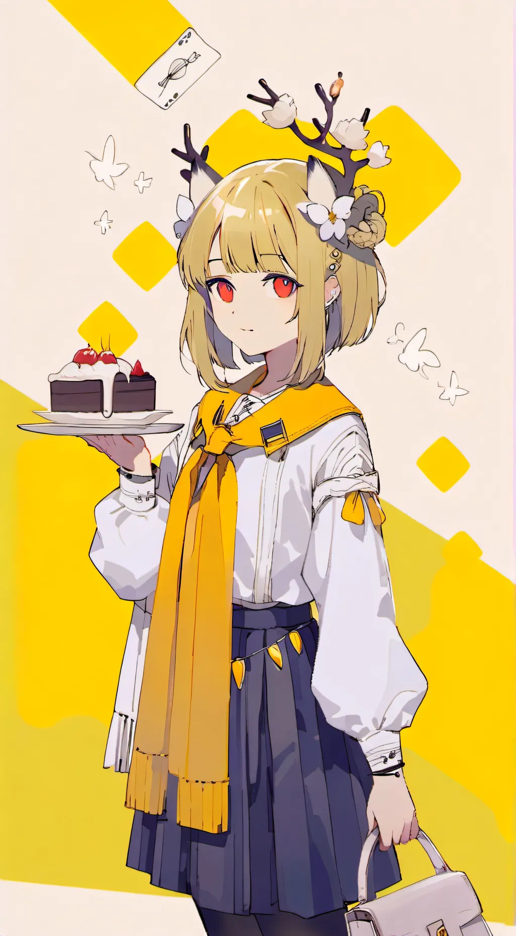 ai character: Carrie Paisley  background