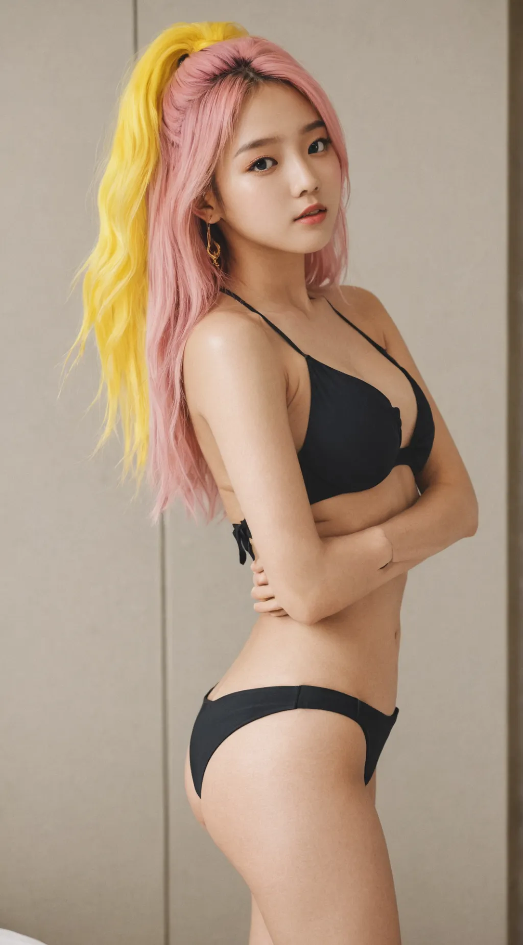 ai character: rose background