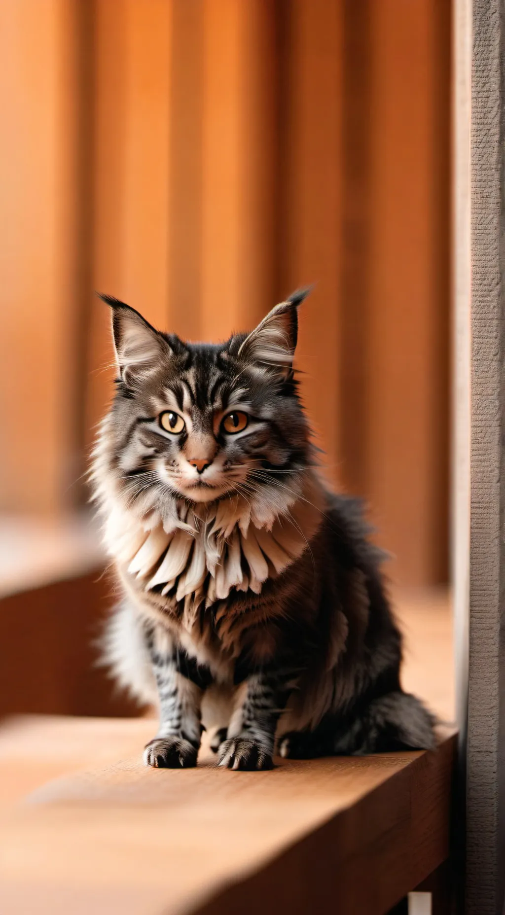 ai character: gatito lindo background