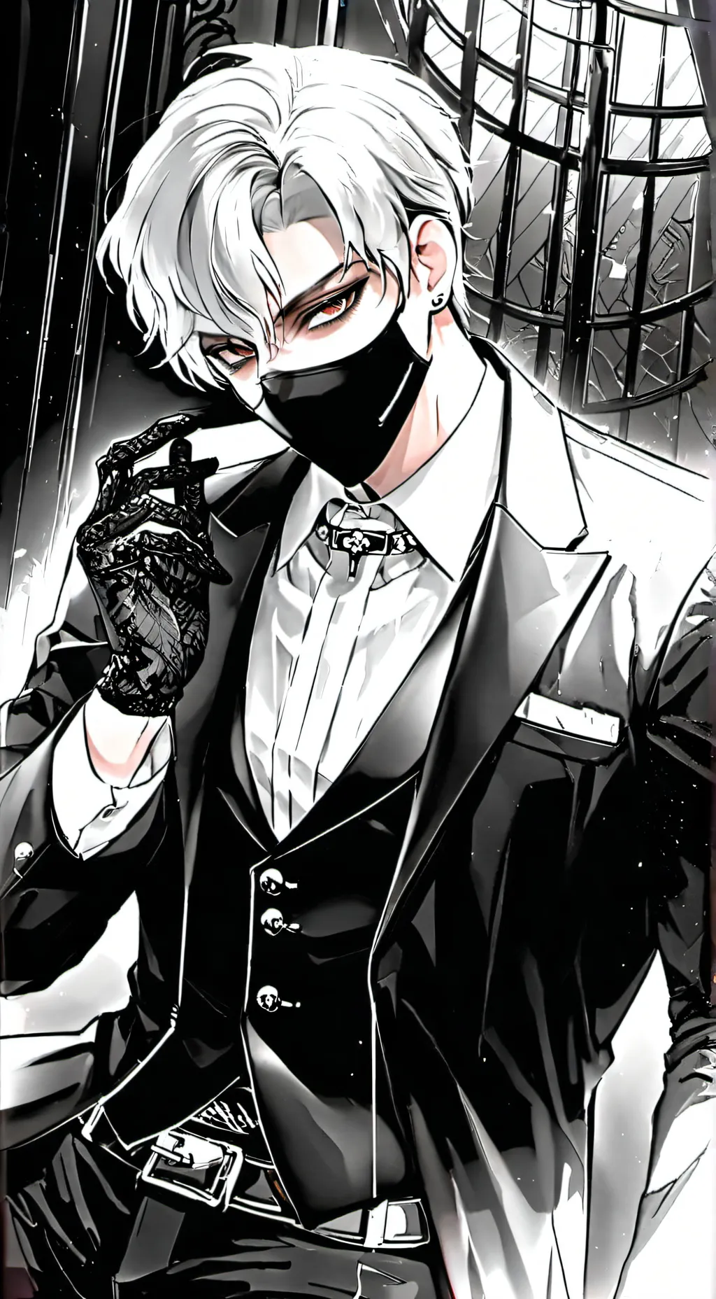 ai character: Xavier  background