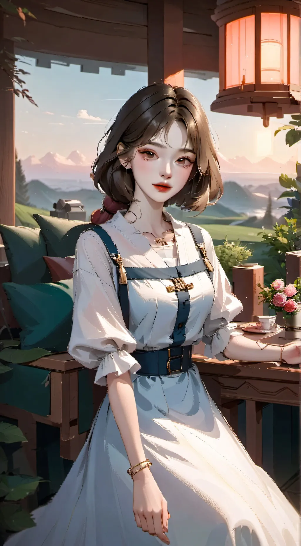 ai character: Ника background