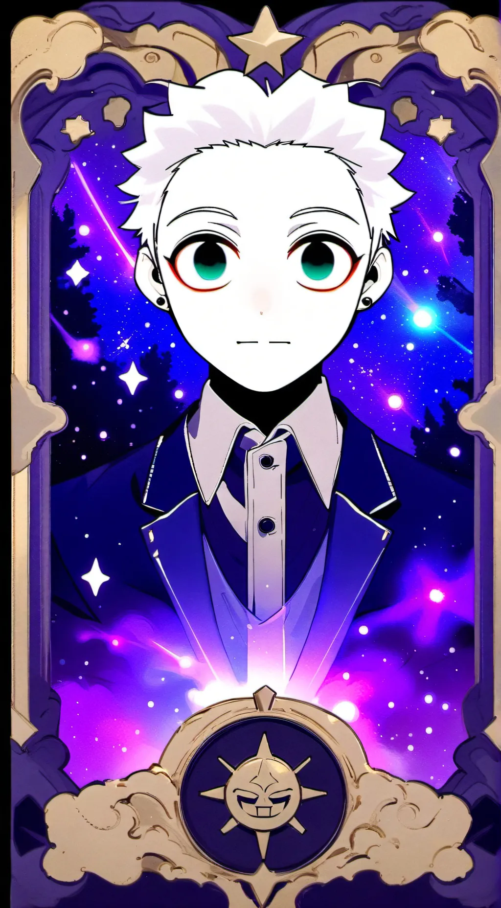 ai character: simon background