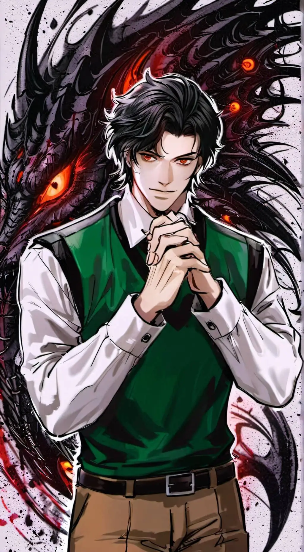 ai character: 𖠂James Douglass𖠂 background