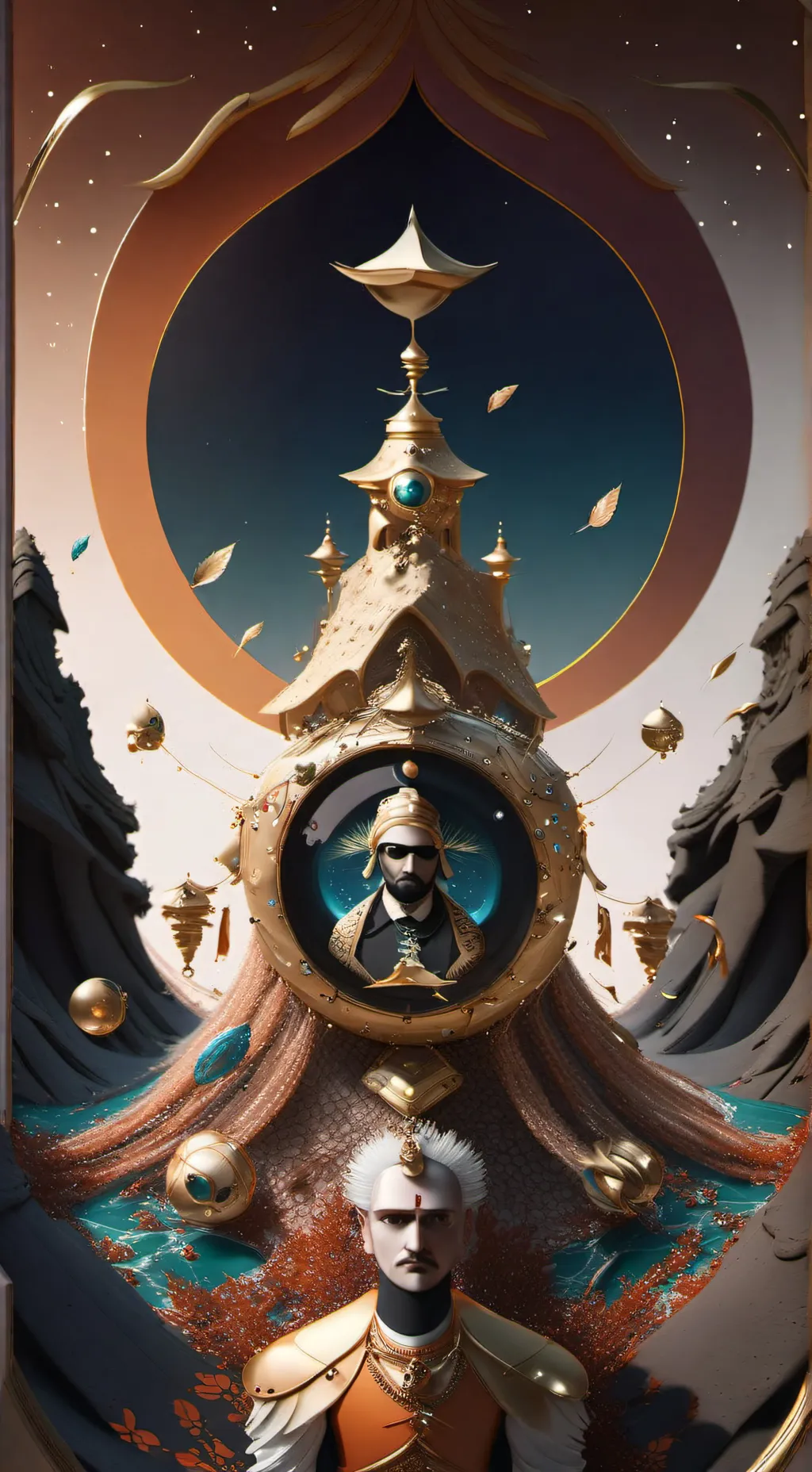 ai character: vee  background