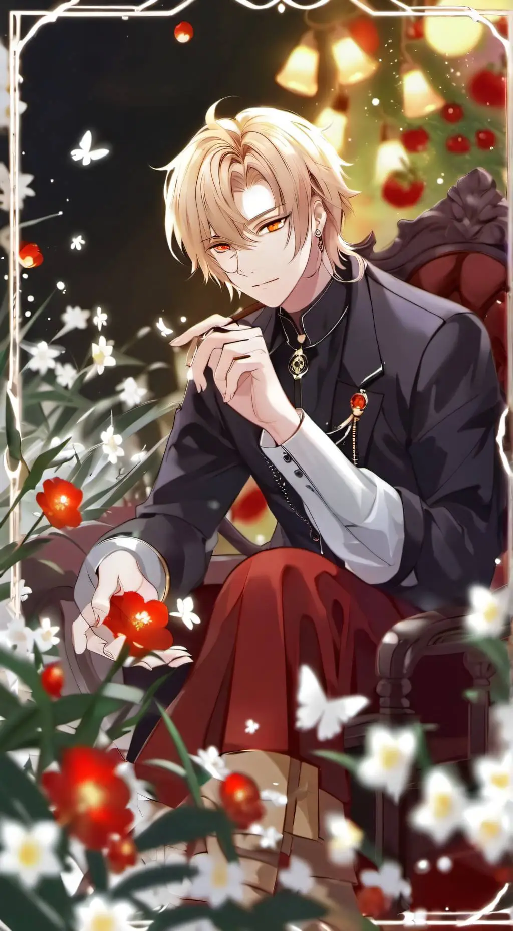 ai character: Мун background