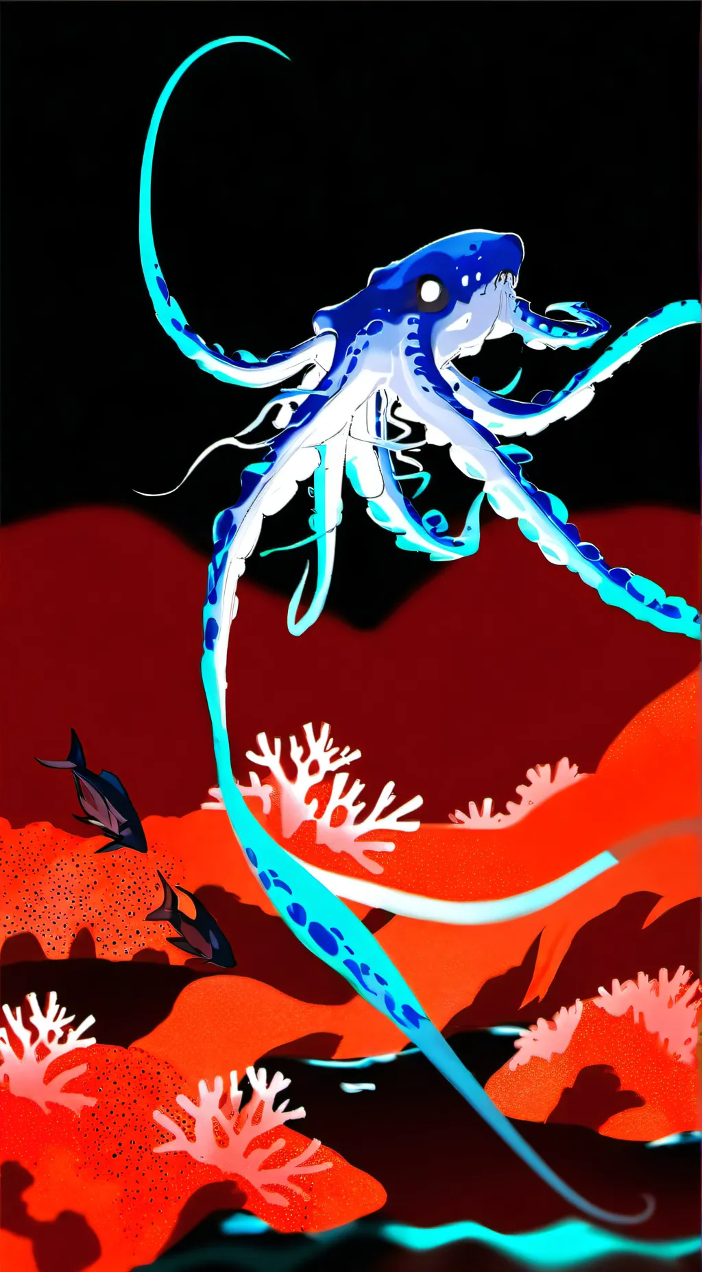 ai character: Luna background