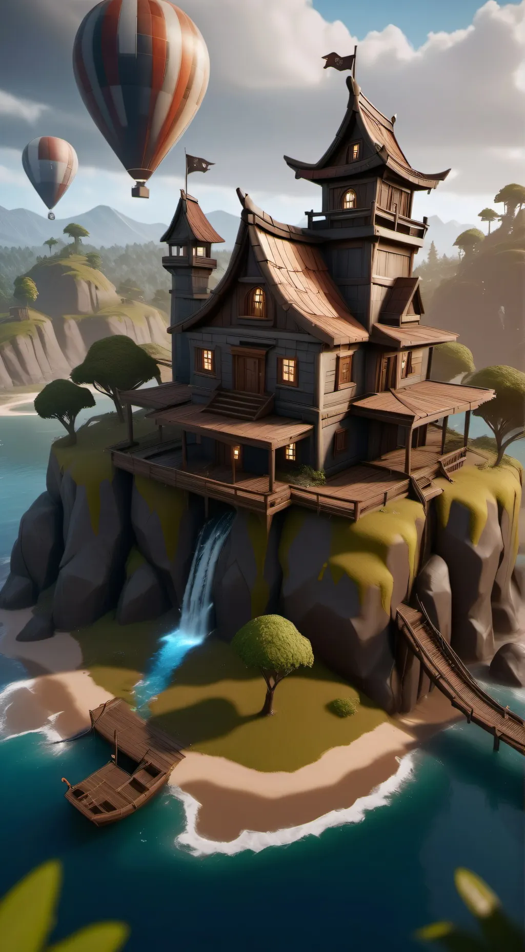 ai character: Fortnite background