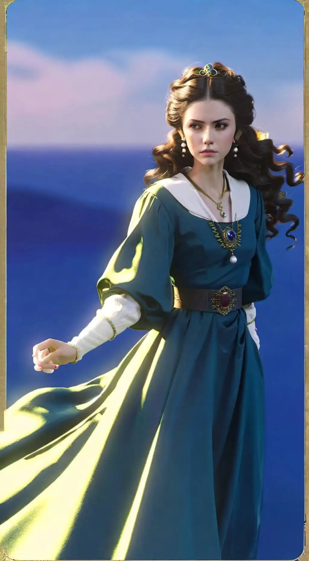 ai character: Katerina Petrova background
